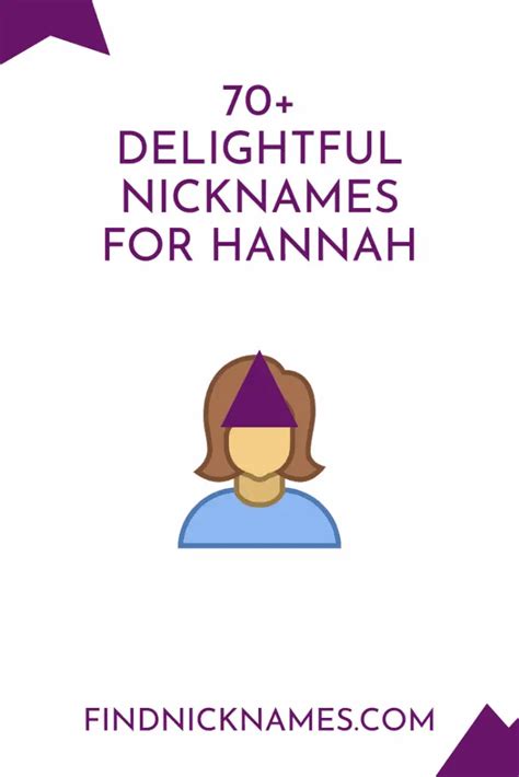 70+ Delightful Nicknames for Hannah — Find Nicknames